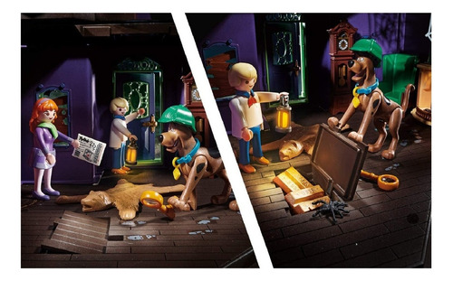 Playmobil Scooby Doo: Aventura En La Mansion Misteriosa 7036