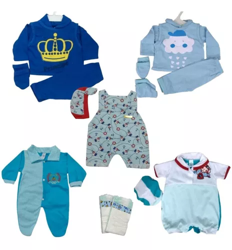 Kit Pagão Roupas Para Bebê Reborn Ou Recém-nascido