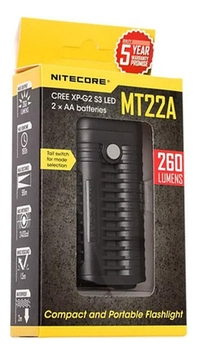 Linterna Multiuso Nitecore Mt22a 260 Lumens
