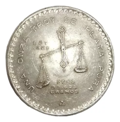 nadar Explícito Dibuja una imagen Moneda 1 Onza Troy Plata Pura 1980