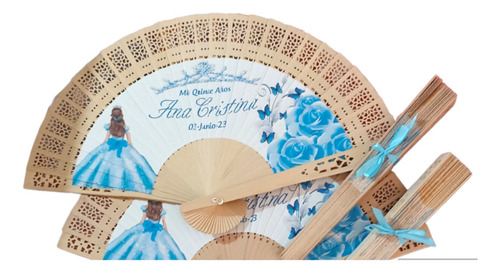Recuerdos Abanicos Personalizados 100piezas