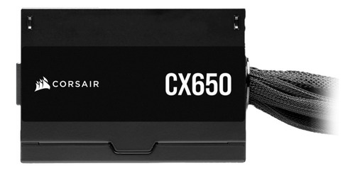 Fuente Corsair 650w 80 Plus Bronze Cx650 Negro