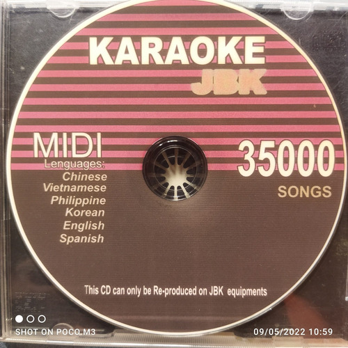 Disco Para Karaoke Jbk 35000 Canciones Varios Idiomas