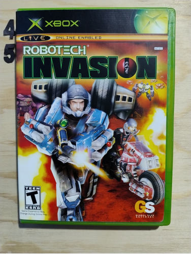 Robotech Invasion Xbox Clasico 