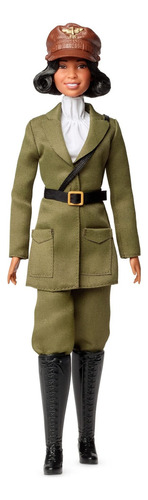 Barbie Inspiring Women Doll, Bessie Coleman Collectible Dre