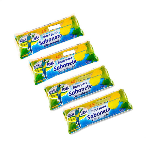 Kit 50 Base Glicerina Branca E Transparente Para Sabonete Rp