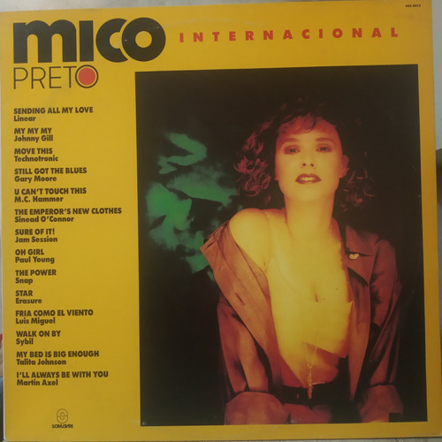 Mico Preto - Internacional Lp Disco Novela Trilha Sonora