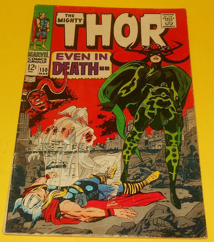 Ccc21 Marvel Comics Thor #150 Hela 1967