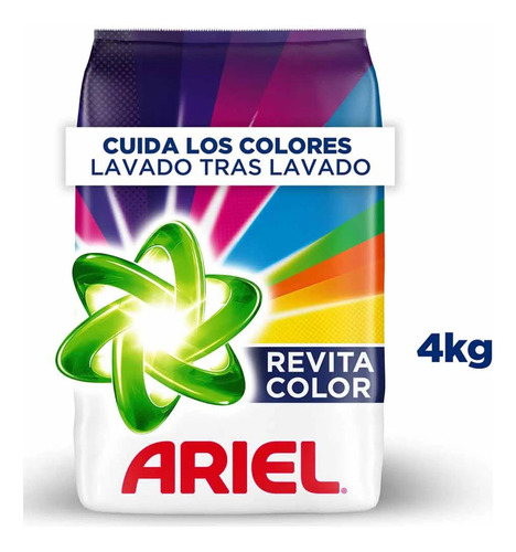 Detergente En Polvo Ariel Revit - Kg a $14622