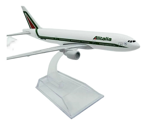 Avião Metal Coleção  Miniatura Alitalia 