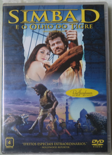 Dvd Original Simbad E O Olho Do Tigre - Columbia (Usado)