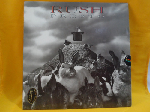 Disco Lp Rush  Presto Con Insert Atlantic 1989, No Reedicion