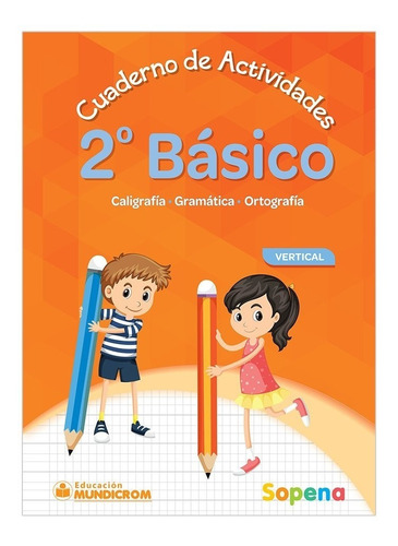 Cuaderno De Caligrafia 2° Basico Vertical