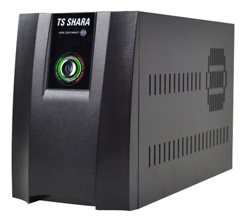 UPS Ts Shara Compact Pro 1400 Automático 1400VA entrada e saída de 115V/220V CA preto