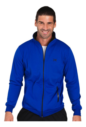 Campera Deporte Hombre Bolsillo Entrenamiento Gym Yakka