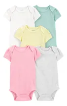 Comprar Paquete De 5 Pañaleros Manga Corta De Bebé 1s726910 Carters®