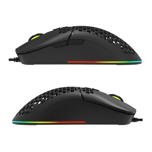 Imagen 9 de 10 de Mouse Gamer Delux M700a Rgb, Programable 7 Botones, 7200dpi