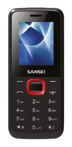Imagen 1 de 6 de Sansei S191 Dual SIM 3 MB  negro y rojo 4 MB RAM
