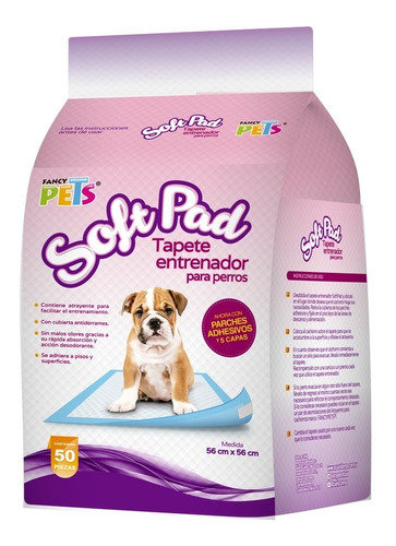 Tapete Entrenador 100pzs Para Ir Al Baño Cachorro Fancypets