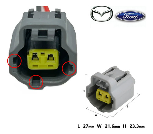 Arnes-conector S/ckp Ford Escape 4cil 2.5l 2012