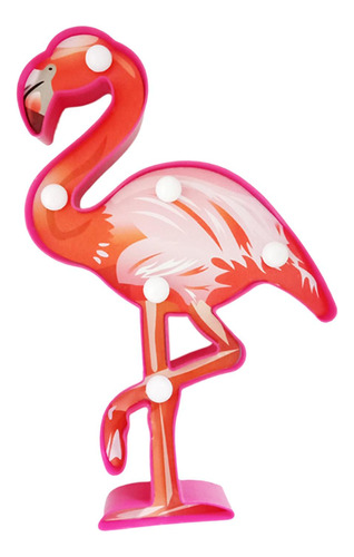 Flamingo Dormitorio Luz Práctico Creativo Hogar Para Cafe