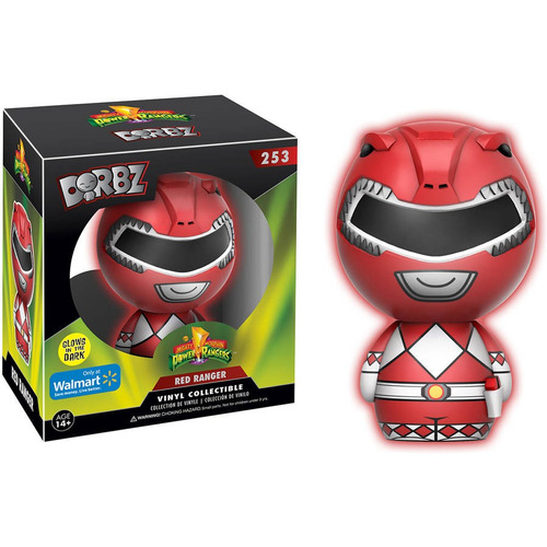 Funko Dorbz: Power Rangers El Ranger Rojo Que Brillan En La