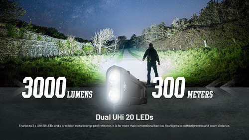 Linterna Nitecore Edc25 Edc 3000lm Usb-c Recargable