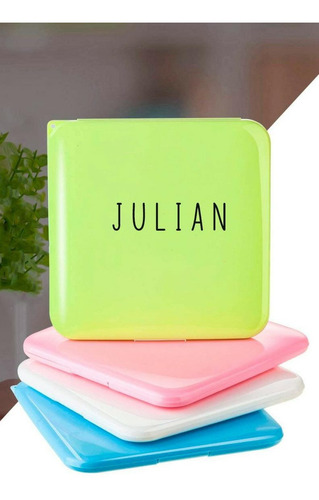 Caja Antibacterial Porta Mascarillas. Estuche Personalizado