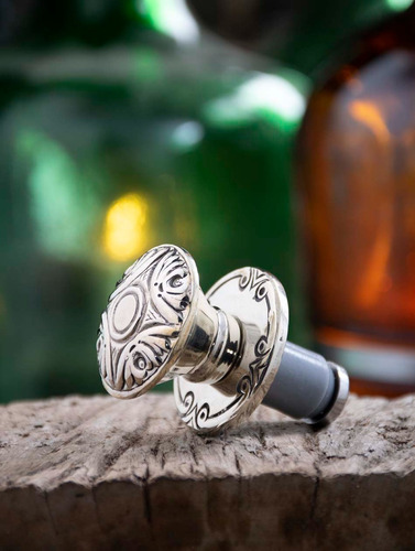 Imagen 3 de 5 de Tapón De Botellas Hermético Modelo Rosetón