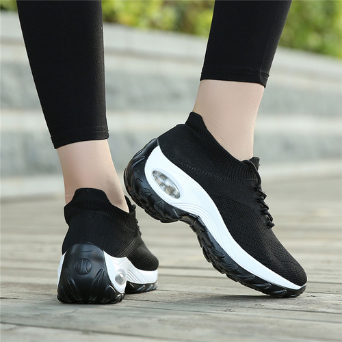 Zapatos Deportivos Transpirables Para Mujer S, Calcetines Te
