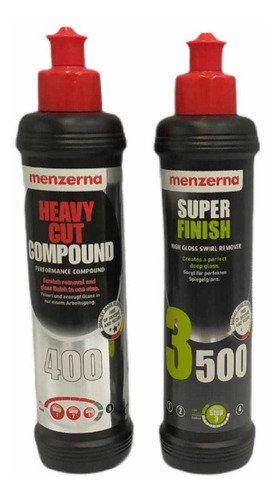 Kit Menzerna 400 + 3500 250ml