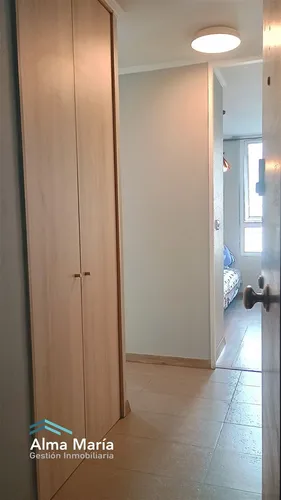 Arriendo Depto. Amoblado 2d 1b 1e 1b Metros Línea 2,3 Y 5