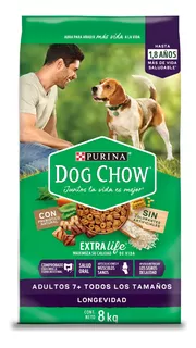 Alimento De Perro Dogchow Adulto Mayores +7 8kg