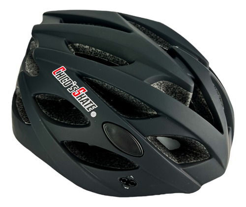 Casco Patinaje Ciclismo Profesional Con Luz Led Negro