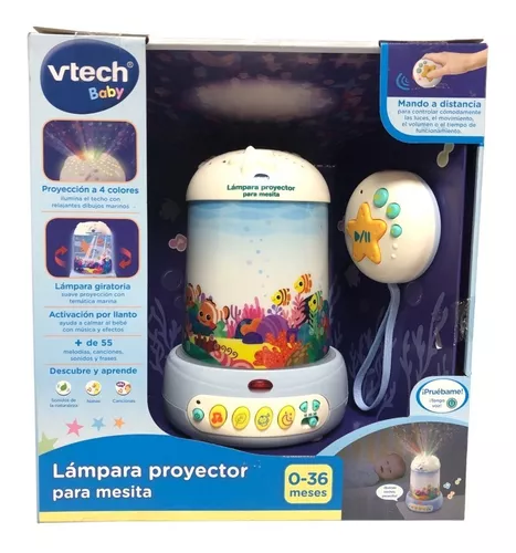 Lámpara Proyector Vtech Para Mesita Infantil C/ Música