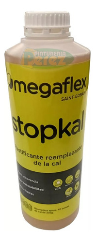 Stopkal Megaflex 1 Lt Plastificante Reemplaza 800 Kg De Cal 