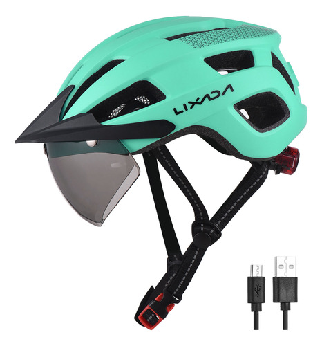 Casco De Seguridad, Visera Ajustable Y Para Bicicleta De Seg