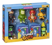 Comprar Stumble Guys Pack 8 Figuras Articuladas Coleccionables 7cm
