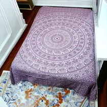 Comprar Cubrecama Manta Hindú Dos Plazas Mandala India Mundo Hindu