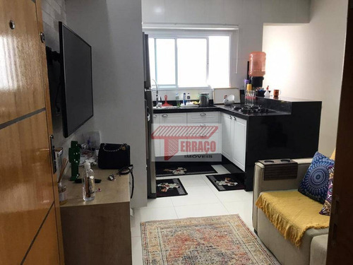Imagem 3 de 30 de Cobertura Com 2 Dormitórios À Venda, 46 M² Por R$ 350.000,00 - Vila Cecília Maria - Santo André/sp - Co0692
