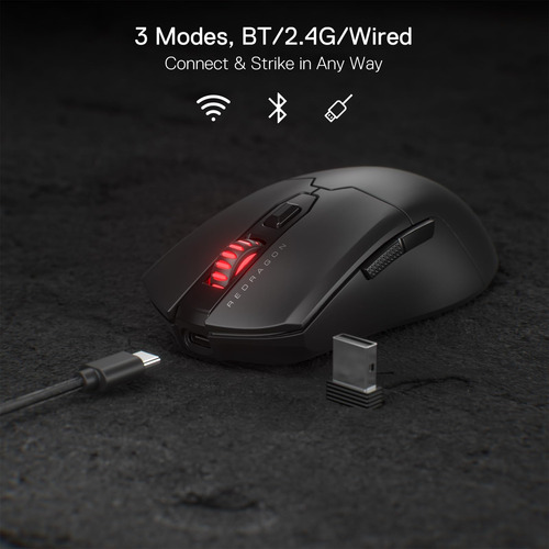 Ratón Inalámbrico Para Juegos Redragon M995 Pro 26000 Dpi Ne