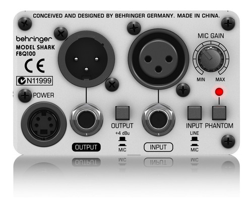 Supresor De Realimentación Behringer Fbq100 Shark