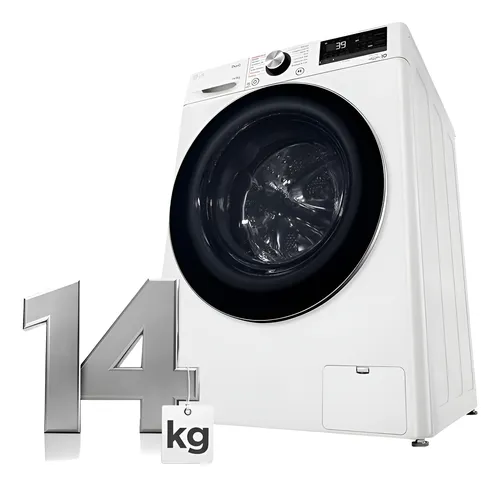 Lava E Seca LG Smart Vc2 14kg Branca Com Ia Cv9014wc2 - 127v