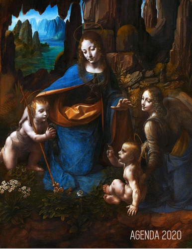 Libro: Leonardo Da Vinci Agenda Mensual 2020: La Virgen De L