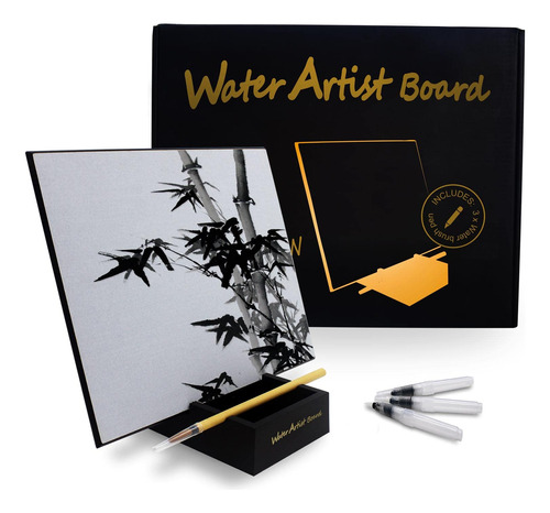 Artist Board Tabla Pintura Buda 3 Pincel Agua Tablero