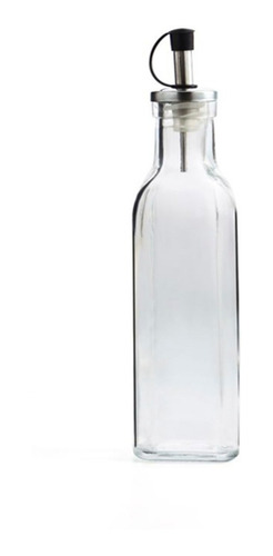 Aceitera Botella De Aceite Y Vinagre Vidrio Con Pico 300ml