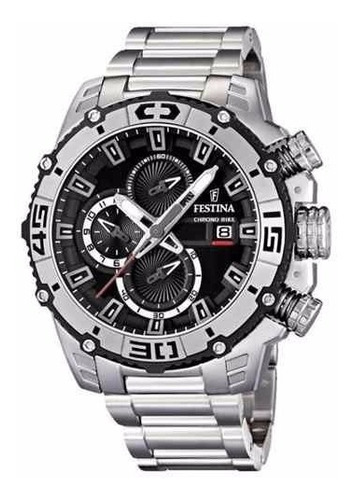 Relogio Festina Prata Original - Chrono