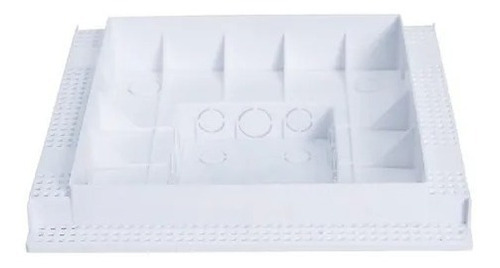 Caixa De Embutir Plafon 24w Quadrado Laje - Plasled Kit 10