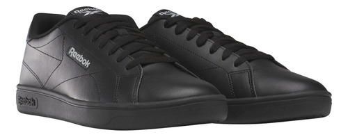 Tenis Reebok Classic Court Clean Negro Unisex Diseño De La Tela Liso Talla 27.5 Mx