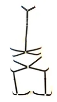 Comprar Conjunto Lenceria Arnes Arneses Choker Portaligas Ligas 